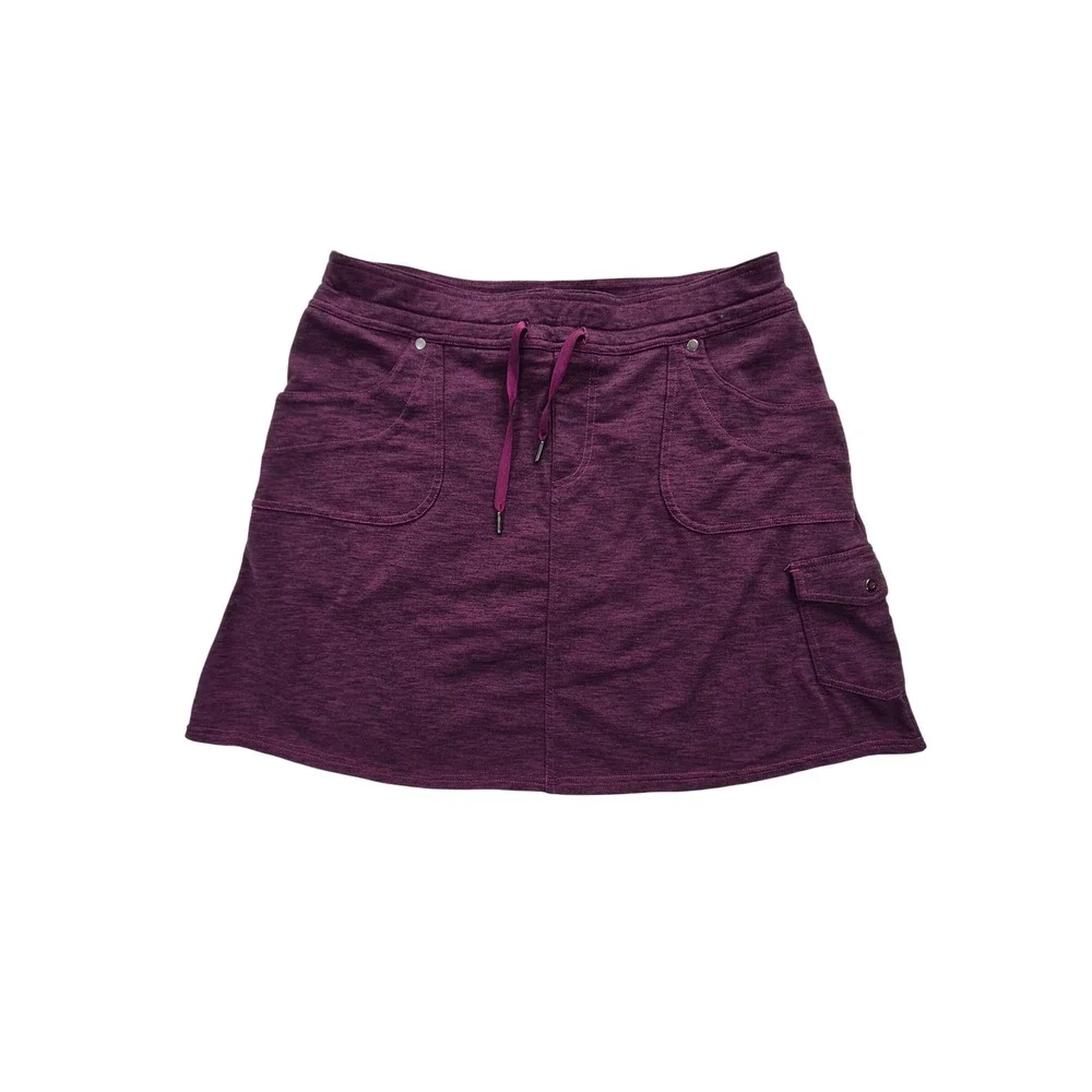 KÜHL Mova Skort Women's Medium Heathered Berry Hiking Outdoor